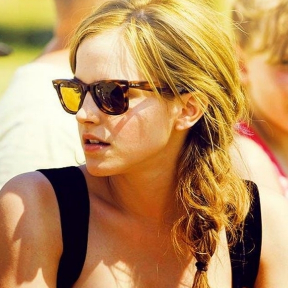 Ray Ban Wayfarer Brown Lens Tortoise Frame RB2140 - Picture 11 of 13